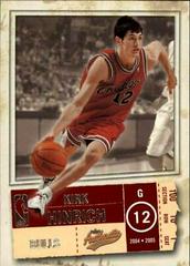 Kirk Hinrich #41 Basketball Cards 2004 Fleer Authentix Prices