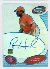 Ryan Howard [Autograph Blue] #BBRH Baseball Cards 2003 Bowman's Best Prices