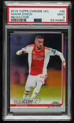 Hakim Ziyech [Refractor] Soccer Cards 2018 Topps Chrome UEFA Champions League Prices