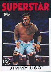 Jimmy Uso Wrestling Cards 2016 Topps WWE Heritage Prices