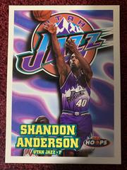 Shandon Anderson #318 Basketball Cards 1997 Hoops Prices