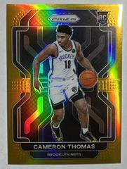 Cameron Thomas [Gold Prizm] #297 Basketball Cards 2021 Panini Prizm Prices