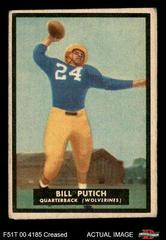 Bill Putich #47 Football Cards 1951 Topps Magic Prices