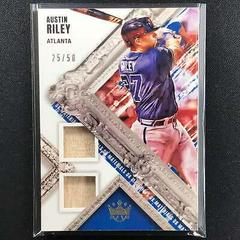 Austin Riley [Gold] #DKM-AR Baseball Cards 2022 Panini Diamond Kings DK Materials Prices