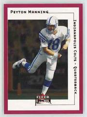 Peyton Manning [Star Ruby] #84SR Football Cards 2001 Fleer Premium Prices