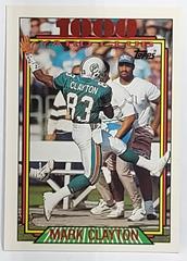 Mark Clayton #12 Football Cards 1992 Topps 1000 Yard Club Prices