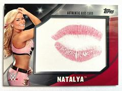 Natalya Wrestling Cards 2016 Topps WWE Divas Revolution Kiss Prices