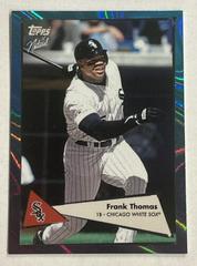 Frank Thomas [Ocean Wave] #47 Baseball Cards 2022 Topps X Naturel 1952 Prices