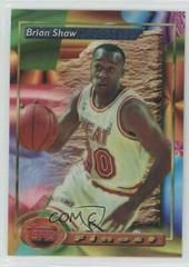 Brian Shaw [Refractor] #42 Basketball Cards 1993 Finest Prices