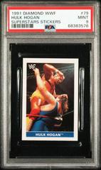 Hulk Hogan #79 Wrestling Cards 1991 WWF Superstars Stickers Prices