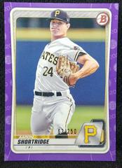 Aaron Shortridge [Purple] #BD-101 Baseball Cards 2020 Bowman Draft Prices
