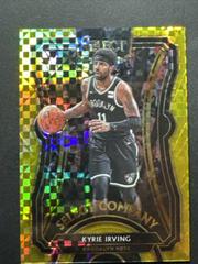 Kyrie Irving [Gold] Basketball Cards 2019 Panini Select Company Prices