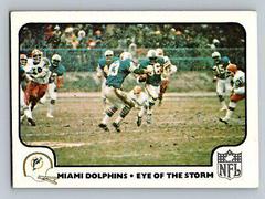 Miami Dolphins Eyes of the Storm #15 Football Cards 1977 Fleer Team Action Prices