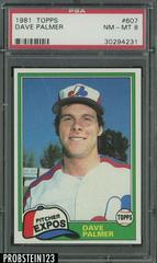 Dave Palmer #607 Baseball Cards 1981 Topps Prices