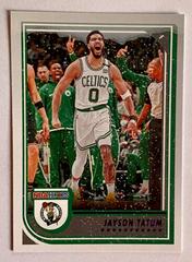 Jayson Tatum [Purple Winter] Basketball Cards 2022 Panini Hoops Prices
