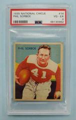 Phil Sorboe #14 Football Cards 1935 National Chicle Prices