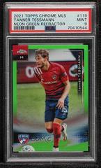 Tanner Tessmann [Neon Green Refractor] Soccer Cards 2021 Topps Chrome MLS Prices