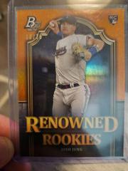 Josh Jung [Orange] Baseball Cards 2023 Bowman Platinum Prices