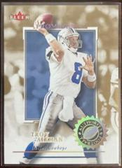 Troy Aikman [Prominence 75] #70 Football Cards 2001 Fleer Authority Prices