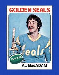 Al MacAdam #253 Hockey Cards 1975 Topps Prices