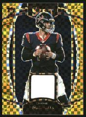 Davis Mills [Gold] Football Cards 2021 Panini Select Rookie Swatches Prices
