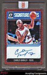 Charles Barkley [Choice] #CBK Basketball Cards 2018 Panini Donruss Optic Signature Series Prices
