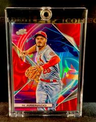 Nolan Arenado [Red Flare] #188 Baseball Cards 2022 Topps Cosmic Chrome Prices