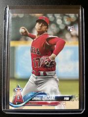 Shohei Ohtani [White Jersey Autograph] #US1 Baseball Cards 2018 Topps Update Prices