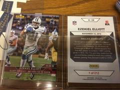 Ezekiel Elliott #208 Football Cards 2016 Panini Instant NFL Prices
