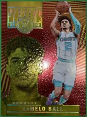 LaMelo Ball [Asia Red Yellow] Basketball Cards 2021 Panini Illusions Intriguing Players Prices