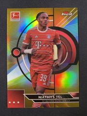 Mathys Tel [Gold] #125 Soccer Cards 2022 Topps Finest Bundesliga Prices