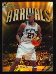 Tim Duncan [w/ Coating] #325 Basketball Cards 1997 Finest Prices