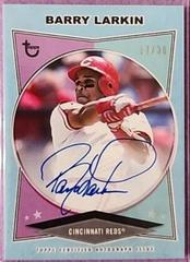 Barry Larkin [Blue] #AC-BL Baseball Cards 2023 Topps Brooklyn Collection Autographs Prices