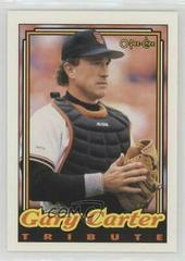 Gary Carter #402 Baseball Cards 1992 O Pee Chee Prices