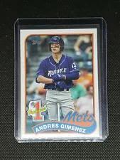 Andres Gimemez Baseball Cards 2020 Topps Update Prospects Prices