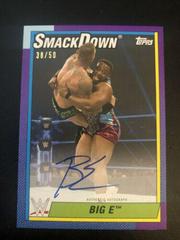 Big E [Purple] Wrestling Cards 2021 Topps Heritage WWE Autographs Prices