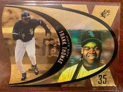 Frank Thomas [Grand Finale] Baseball Cards 1997 Spx Prices