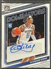 Ousmane Dieng #RDS-OSD Basketball Cards 2022 Panini Donruss Optic Rookie Dominators Signatures Prices
