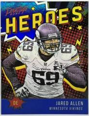Jared Allen [Xtra Points Blue] Football Cards 2020 Panini Prestige Heroes Prices