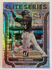 Eloy Jimenez [Vector] #ES-9 Baseball Cards 2022 Panini Donruss Elite Series Prices