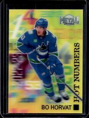 Bo Horvat #HN-27 Hockey Cards 2022 Skybox Metal Universe Hot Numbers Prices
