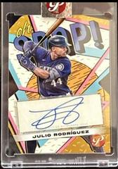 Julio Rodriguez [Gold] Baseball Cards 2023 Topps Pristine Oh Snap Autographs Prices
