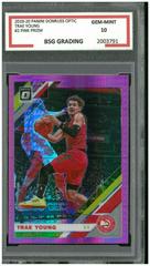 Trae Young [Pink] Basketball Cards 2019 Panini Donruss Optic Prices