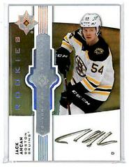 Jack Ahcan #UE-AJ Hockey Cards 2021 Ultimate Collection Emblems Auto Prices