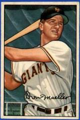 Don Mueller #18 Baseball Cards 1952 Bowman Prices