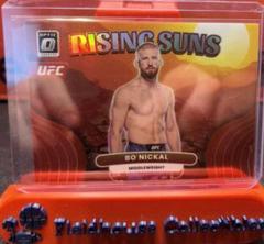 Bo Nickal [Red] #7 Ufc Cards 2023 Panini Donruss Optic UFC Rising Suns Prices