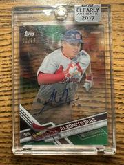Aledmys Diaz [Green] #CAAU-AD Baseball Cards 2017 Topps Clearly Authentic Autographs Prices