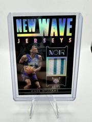 Mark Williams #NWJ-MKW Basketball Cards 2022 Panini Noir New Wave Jerseys Prices