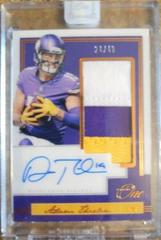 Adam Thielen [Patch Autograph Bronze] #123 Football Cards 2018 Panini One Prices