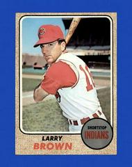 Larry Brown #197 Baseball Cards 1968 Topps Prices